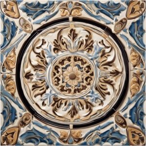 white ceramic floor tile